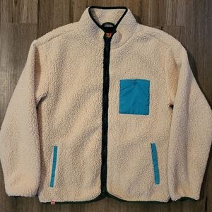 LEGO x Target Sherpa Zip Up Jacket Men's Size Medium W/ Pockets